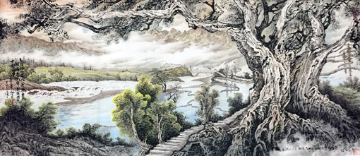 《大树池州府》规格：六尺整张