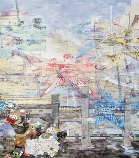 《风儿牵起的岁月》 乡风墨韵入选