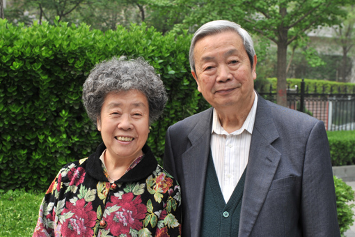 陈长智林庆萍伉俪合影