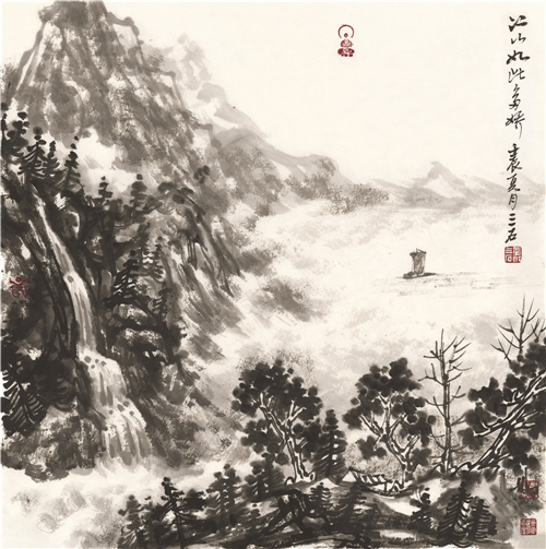 翰墨丹青:当代著名画家薛磊的艺术探索 翰墨丹青:当代著名画家薛磊的艺术探索