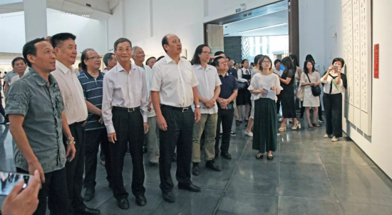 “潮涌东江”东莞市改革开放40周年书画专题创作展开幕