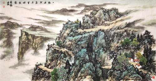 格古出新 人文情怀——周铭山水画作品赏析
