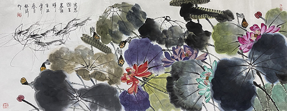 1625216648955065.jpg 汪铭录作品14《芙蓉国里尽朝晖》.jpg