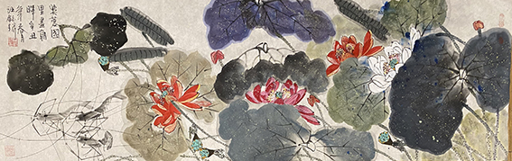 1625216684958732.jpg 汪铭录作品17《芙蓉国里尽朝晖》.jpg